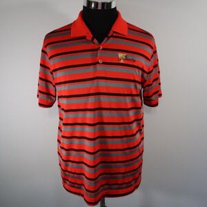 Nike Golf Polo Shirt Mens Large Dri-Fit Tour Performance Red - Presidents Cup